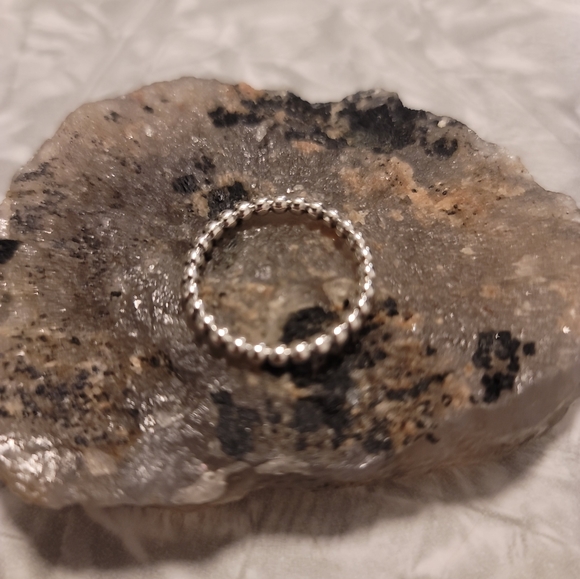 *Sold* Pandora Ale Sterling Silver Beaded Ring Size 7 - Picture 3 of 7